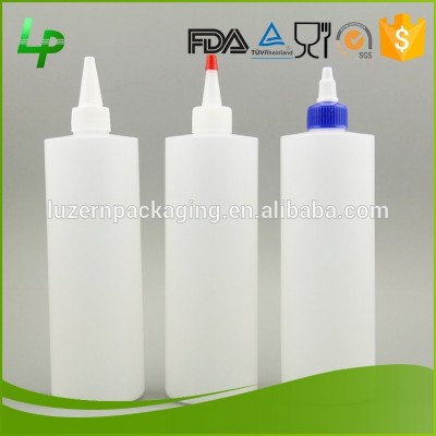 Manufacturer China LDPE 500ml squeeze bee honey bottle