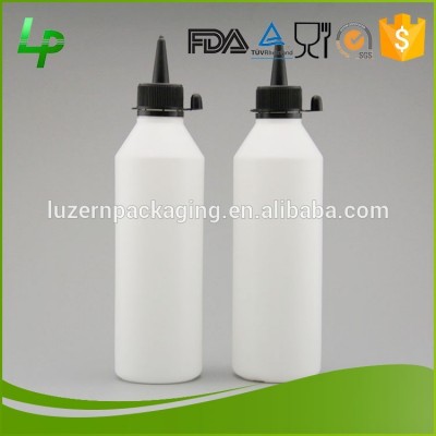 Eco-Friendly LDPE 500ml squeeze tomato sauce plastic bottle