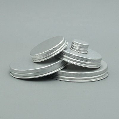 Custom Silver/Golden/Copper Pure Pet Jar Aluminum Screw Cover